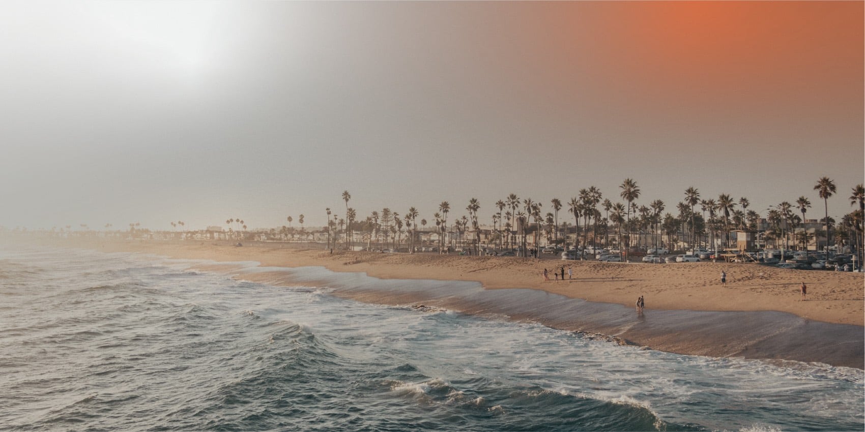 beautiful beach in california